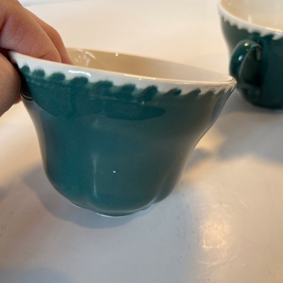 COPY - Vintage Harkerware Set of 4 Snack Sets - Picture 8 of 13